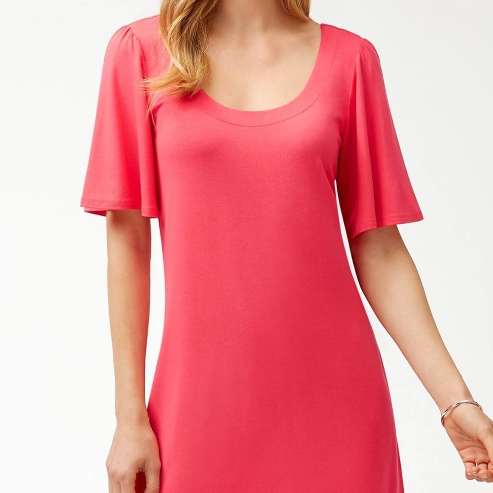 0043 NEW Tommy Bahama Tambour Short Sleeve Dress - Picture 2 of 12